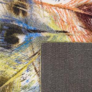 Fenomenalni tepih u boji s motivom paunovog perja Širina: 120 cm | Duljina: 170 cm