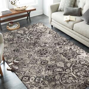 Luksuzni tepih bež-smeđe boje s kvalitetnom izradom Širina: 60 cm | Duljina: 100 cm
