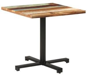 VidaXL Bistro stol četvrtasti 80 x 80 x 75 cm masivno obnovljeno drvo