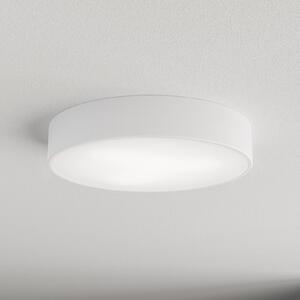 TEMAR LIGHTING Stropna svjetiljka Cleo 400, bijela, senzor, IP20, Ø 40 cm, metalna, Bijela, Dnevni boravak/blagovaonica, Metal