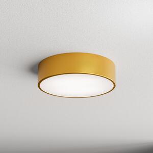 TEMAR LIGHTING Stropna svjetiljka Cleo 300, zlatna, senzor, IP20, Ø 30 cm, metalna, Zlato / mjed, Dnevni boravak/blagovaonica, Metal