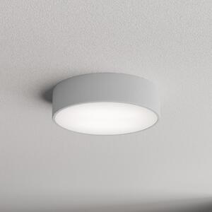 TEMAR LIGHTING Stropna svjetiljka Cleo 300, Ø 30 cm siva, prigušiva, Sivo, Dnevni boravak/blagovaonica, Metal