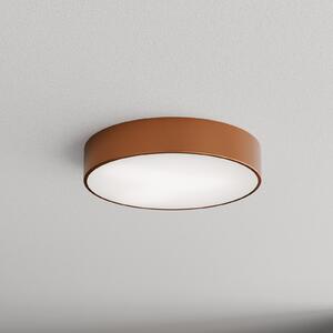 TEMAR LIGHTING Stropna svjetiljka Cleo 400, IP54, Ø 40 cm bakrena, prigušiva, Bakar, Dnevni boravak/blagovaonica, Metal