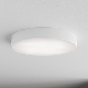 TEMAR LIGHTING Stropna svjetiljka Cleo 500, bijela, senzor, IP54, Ø 50 cm, metalna, Bijela, Područje hodnika, Metal