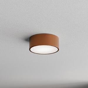 TEMAR LIGHTING Stropna svjetiljka Cleo 200, bakar, senzor, IP20, Ø 20 cm, E27, prigušiva, Bakar, Dnevni boravak/blagovaonica, Metal