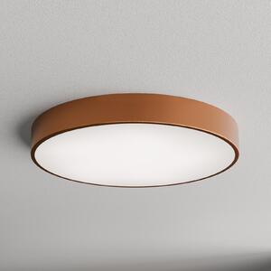 TEMAR LIGHTING Stropna svjetiljka Cleo 600, Ø 60 cm bakrena, prigušiva, Bakar, Dnevni boravak/blagovaonica, Metal
