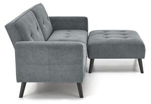 Zondo.hr Sofa s tabureom Corner (siva). 1092514