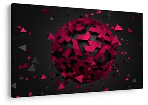 3D apstraktna slika (90x60 cm)