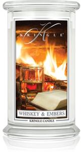 Kringle Candle Whiskey & Embers mirisna svijeća 623 g