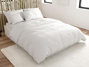 Bijela pamučna posteljina LUX hotelski džep Dimenzije posteljine: 70 x 90 cm | 140 x 220 cm