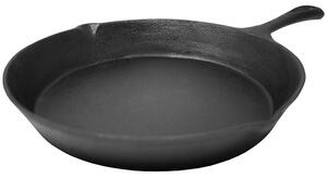 Klarstein Partenaz, tava, 30 cm (Ø), lijevano željezo, okrugla, tigrasta, pogodna za pećnicu