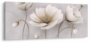 Slika bijelog cvijeća (120x50 cm)
