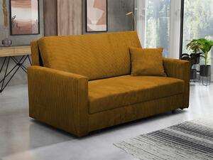 Zondo.hr Sofa na razvlačenje Clovea Bis Premium III (boja senfa) (s prostorom za odlaganje). 1105443