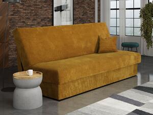 Zondo.hr Sofa na razvlačenje Tedrona Mini (boja senfa) (s prostorom za odlaganje). 1105630