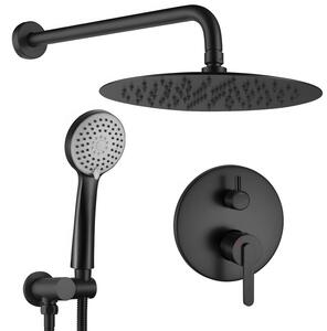 Tuš set Rea Ontario Black + BOX