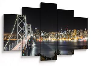 Slika Brooklyn mostova i New Yorka (150x105 cm)
