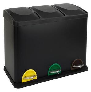 Kanta za sortirani otpad 45 l, crna