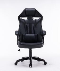 Gamerska i uredska stolica, Drift, 52x130x67 cm, crna
