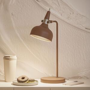 Paulmann Stolna lampa Juna STYLE, smeđa, visina 51 cm, metal, Smeđa / hrđa, Dnevni boravak/blagovaonica, Metal