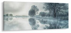 Slika zimske prirode (120x50 cm)