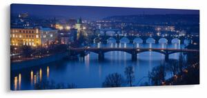 Slika praških mostova (120x50 cm)