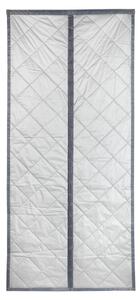 Siva/u srebrnoj boji termo izolacijska zavjesa za vrata 90x200 cm – Maximex