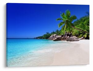 Slika plaže na otoku Praslin (70x50 cm)