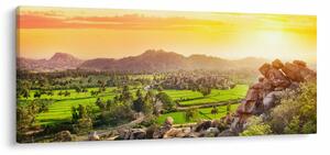Slika doline Hampi u Indiji (120x50 cm)