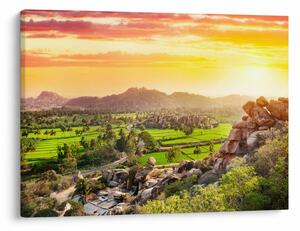Slika doline Hampi u Indiji (70x50 cm)