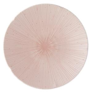 Ružičasti keramički tanjur ø 24 cm ICE PINK - MIJ