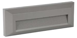 LED Vanjska stubišna svjetiljka LED/3W/230V 4000K IP65 siva