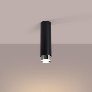 Stropna lampa NERO 22,5 crna/krom