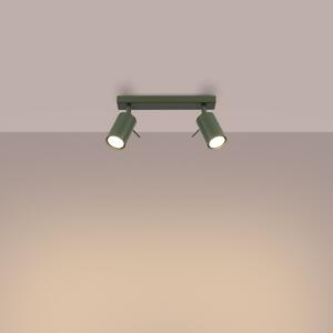 Stropna lampa RING 2 maslinasto zelena