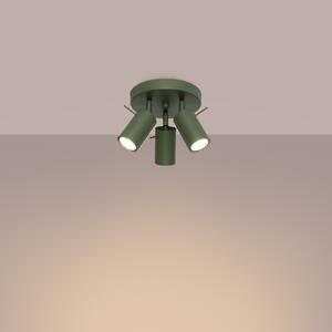 Stropna lampa RING 3P maslinasto zelena