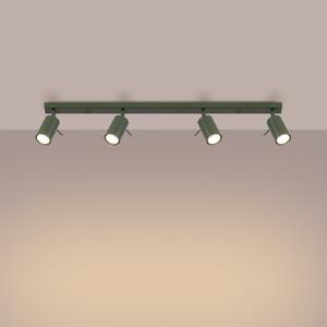 Stropna lampa RING 4L maslinasto zelena