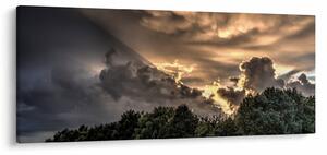 Slika oblaka i šume (120x50 cm)