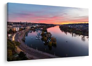 Slika noćnog Praga (90x60 cm)
