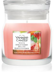 Yankee Candle White Strawberry Bellini mirisna svijeća Signature 110 g