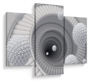 3D apstraktna slika (90x60 cm)