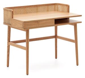 Radni stol u dekoru jasena 62x105 cm Araxi – Kave Home