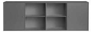 Antracitno siva niska viseća komoda 176x61 cm Mistral – Hammel Furniture