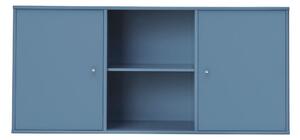 Plava niska viseća komoda 133x61 cm Mistral – Hammel Furniture