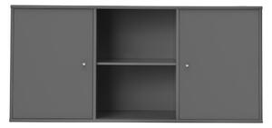 Antracitno siva niska viseća komoda 133x61 cm Mistral – Hammel Furniture
