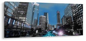 Slika noćnog grada (120x50 cm)
