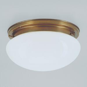Berliner Messinglampen Klasična stropna svjetiljka Harry, Ø 30 cm, prigušiva, Zlato / mjed, Dnevni boravak/blagovaonica, Metal