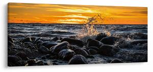Slika morskih valova (120x50 cm)