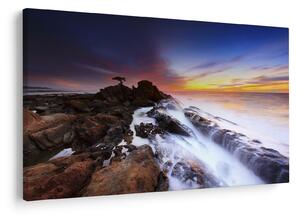 Slika planine u magli (90x60 cm)
