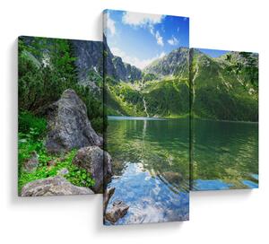 Slika jezera u Tatrama (90x60 cm)