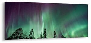 Slika polarne svjetlosti (120x50 cm)