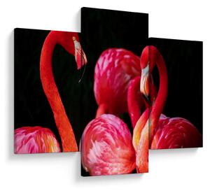 Slika crvenih flaminga (90x60 cm)